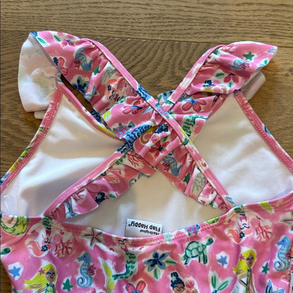 Flap Happy Ruffle Mermaid One Piece - 8 - Picture 6 of 7